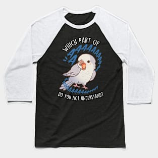 Pallid Grey Quaker Parrot Aaaa Baseball T-Shirt